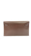HERMES Kelly Cut 18cm, Rouge, Mysore Goatskin Leather, Gold Hardware