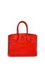 LOUIS VUITTON City Steamer MM Red Silver Hardware Shoulder Bag handbag Purse